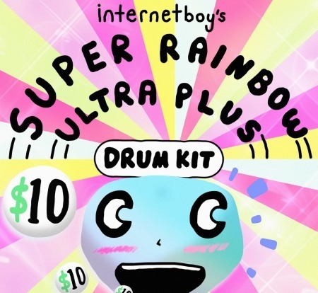 Internetboy's Super Rainbow Ultra Plus Drum Kit WAV